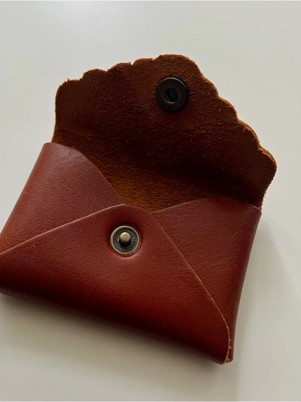 Portland Leather Goods Circle Crossbody + Mini Daisy Wallet (Almost Perfect) - Picture 9 of 13